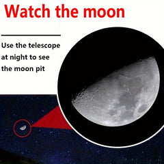12x50 HD Monocular Telescope with Tripod and Phone Clip
