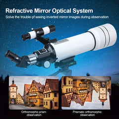 HD High Power Astronomy Telescope 15x 150x Professional Monocular