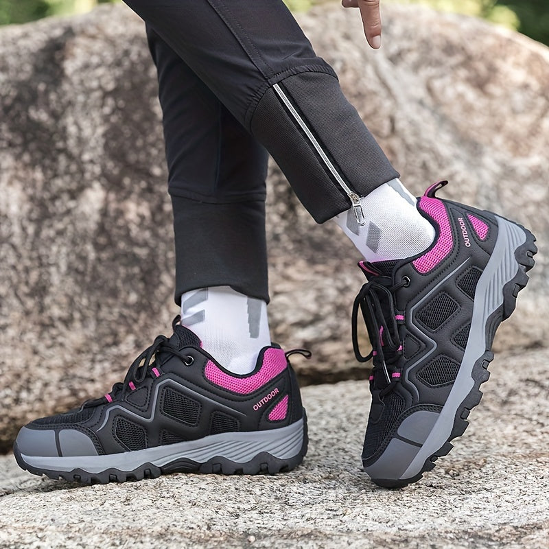 Women's Mesh Breathable Hiking Shoes Non Slip Wear Resistant