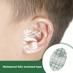 20pcs Shampoo Ear Protection Stickers Bathing Swimming Earmuffs Water Children