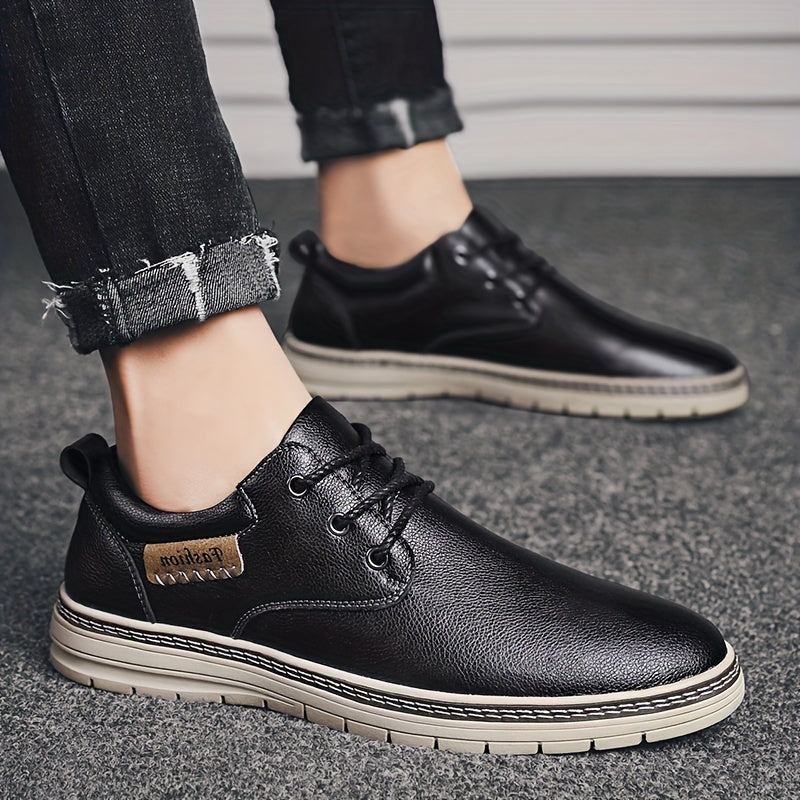 Men's British Style Smart Casual Shoes Wear resistant Non Slip Formal Shoes