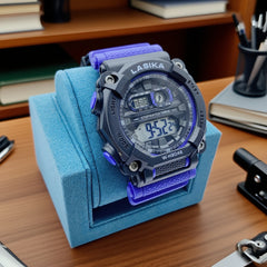 Boys' Digital Watch Waterproof Alarm Functional Sports Timer