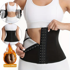 Large Size Women Sauna Waist Trainer Trimmer Corset Weight Loss Tummy Wrap