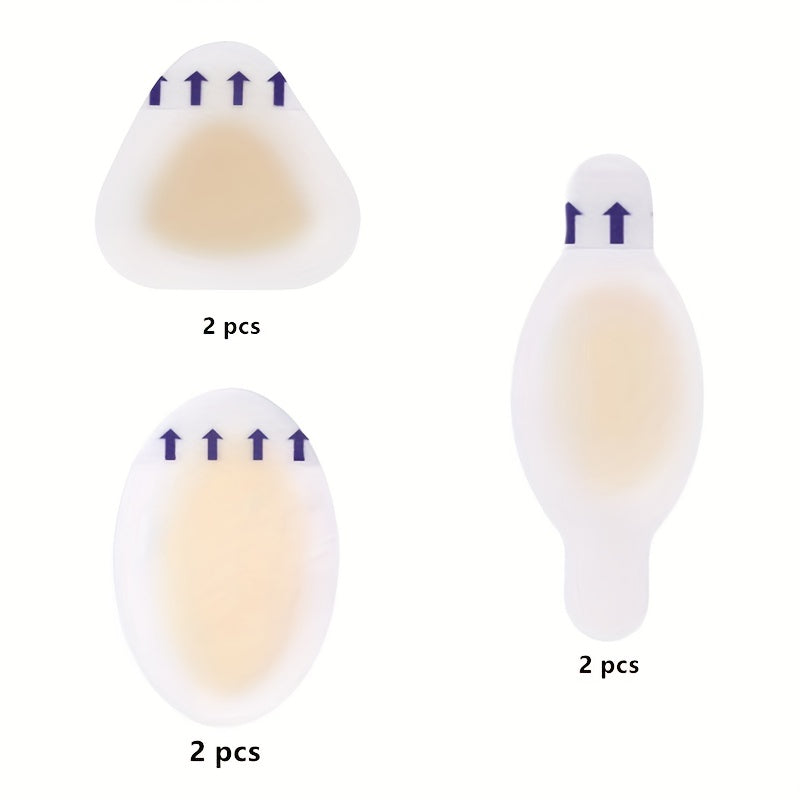 Invisible Gel High Heels Foot Stickers