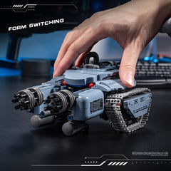 Sci Fi Building Blocks Set Robot Tank Airplane Model Kit ABS Toy