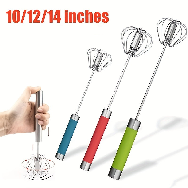 Stainless Steel Semi Automatic Rotary Whisk