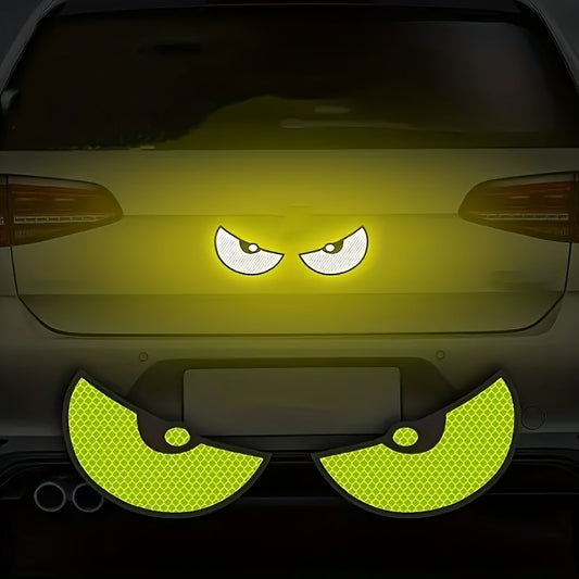 Reflective Cartoon Sticker Safety Label For Car Motorcycle