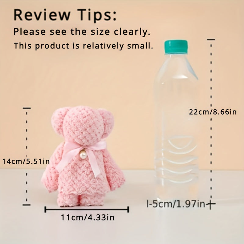 Pearl Bear Shape Towel for Camping & Travel