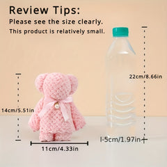 Pearl Bear Shape Towel for Camping & Travel