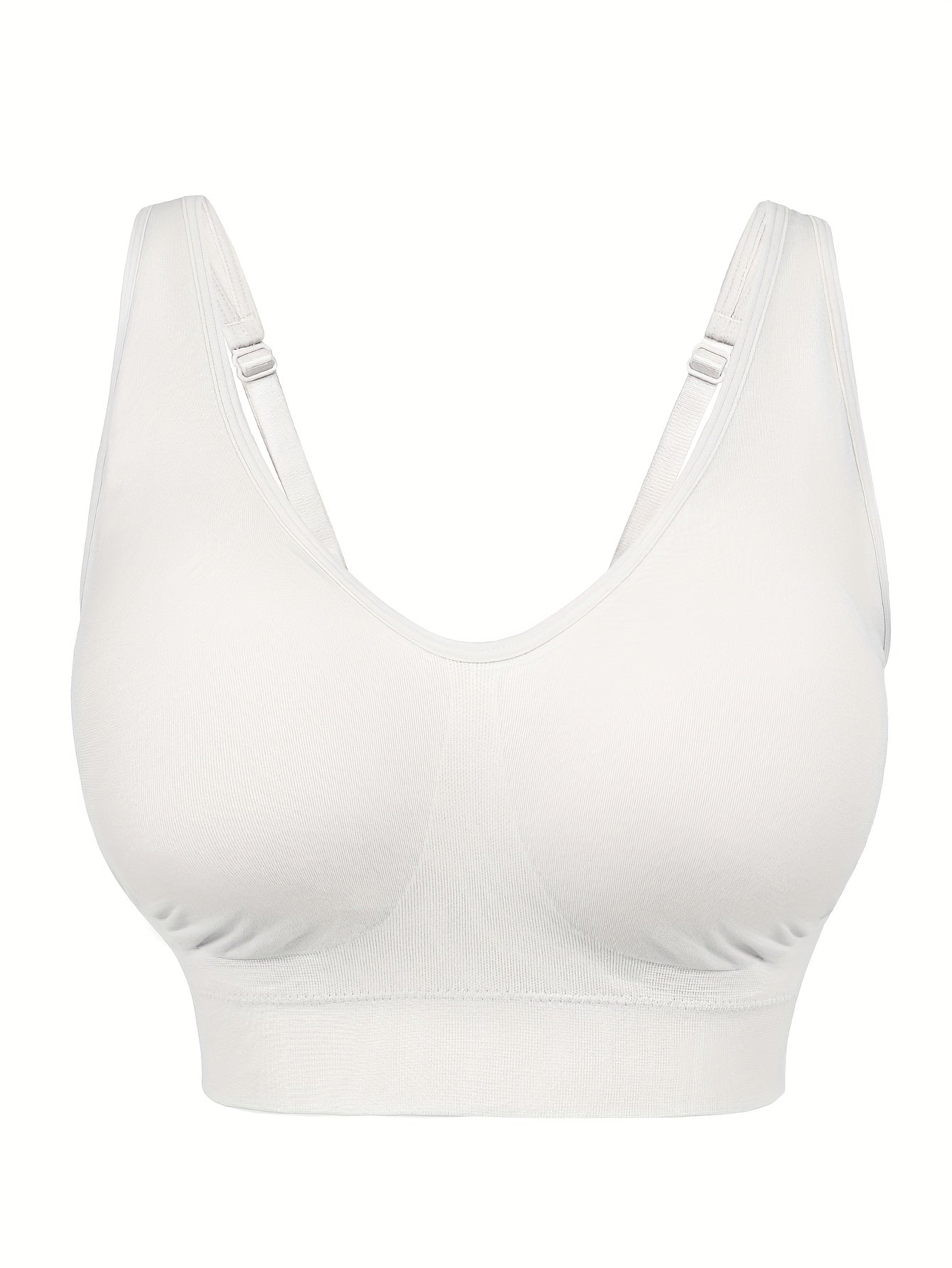  Seamless Sports Bra High Elastic Wire-Free Yoga Fit