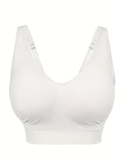  Seamless Sports Bra High Elastic Wire-Free Yoga Fit