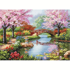 Cross Stitch Living Room Decoration Set