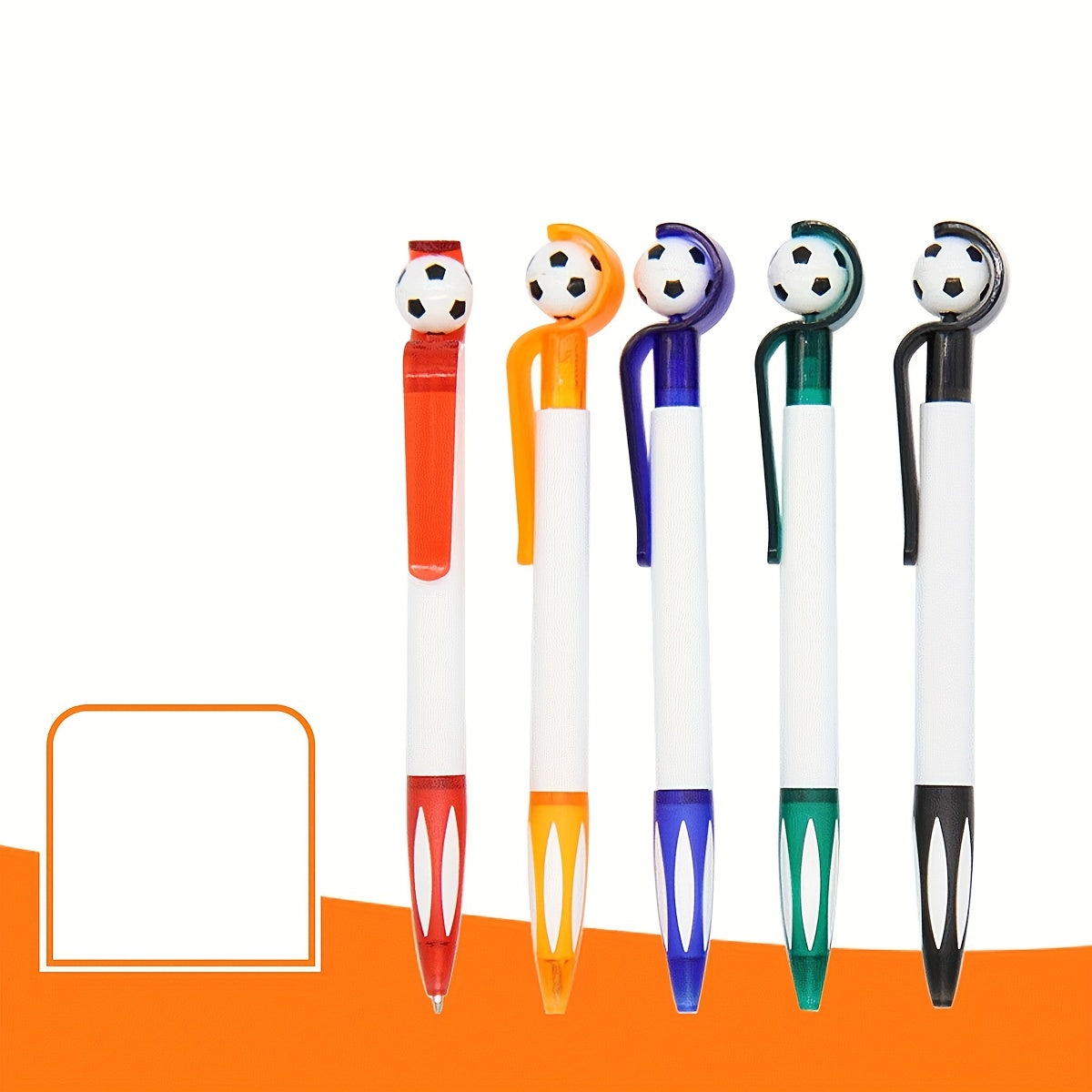 Football Shape Cartoon Press Ballpoint Pen Office Advertising Pen