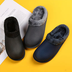 Women's Winter Thickened Warm Slippers Comfortable Solid Outdoor Slippers