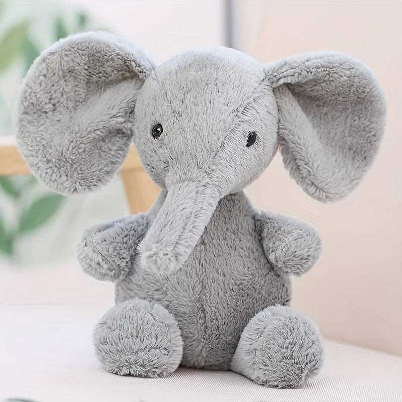 8in Elephant Plush Toy, Perfect Holiday Gift