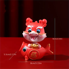 Resin Dragon Cartoon Decoration for Home
