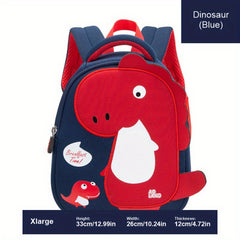 Kids Dinosaur Kindergarten Backpack Lightweight Breathable Boys Girls Travel Bag