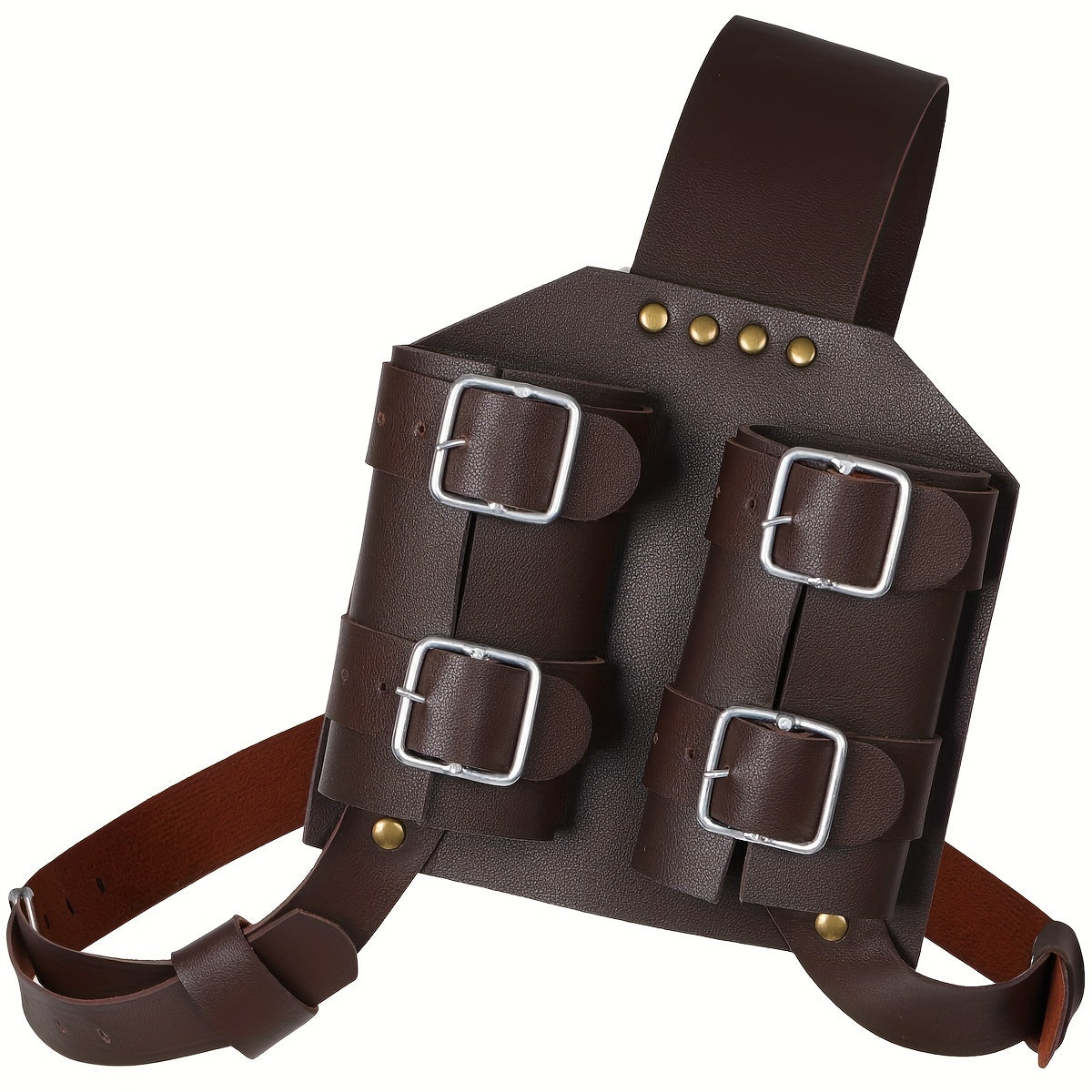 Medieval Renaissance Leather Sword Holder LARP Costume Accessory