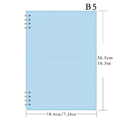 2pcs A5 & B5 Coil Notebook Morandi 160 Pages