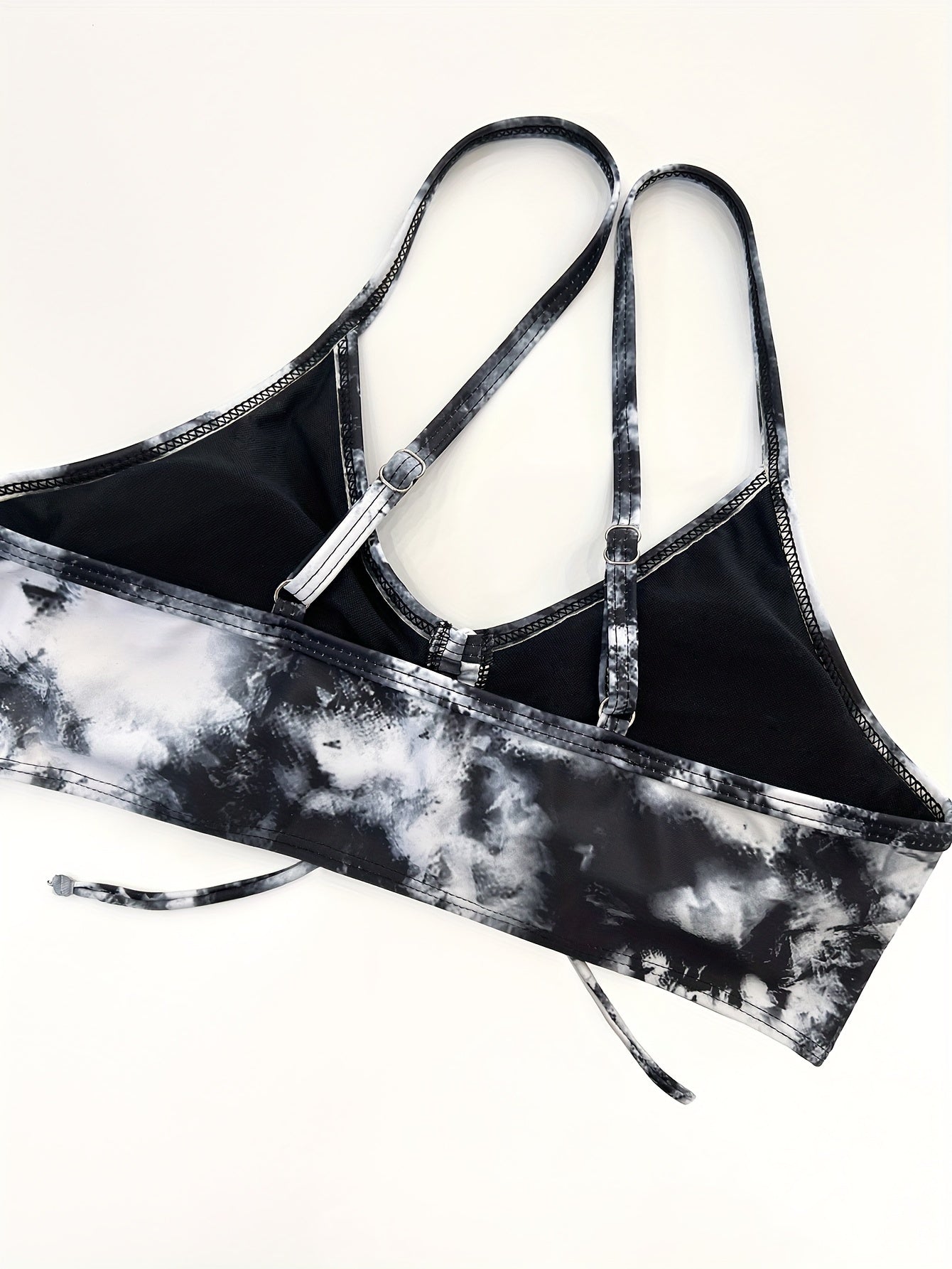 Tie Dye Lace Bikini & Cover Up Set