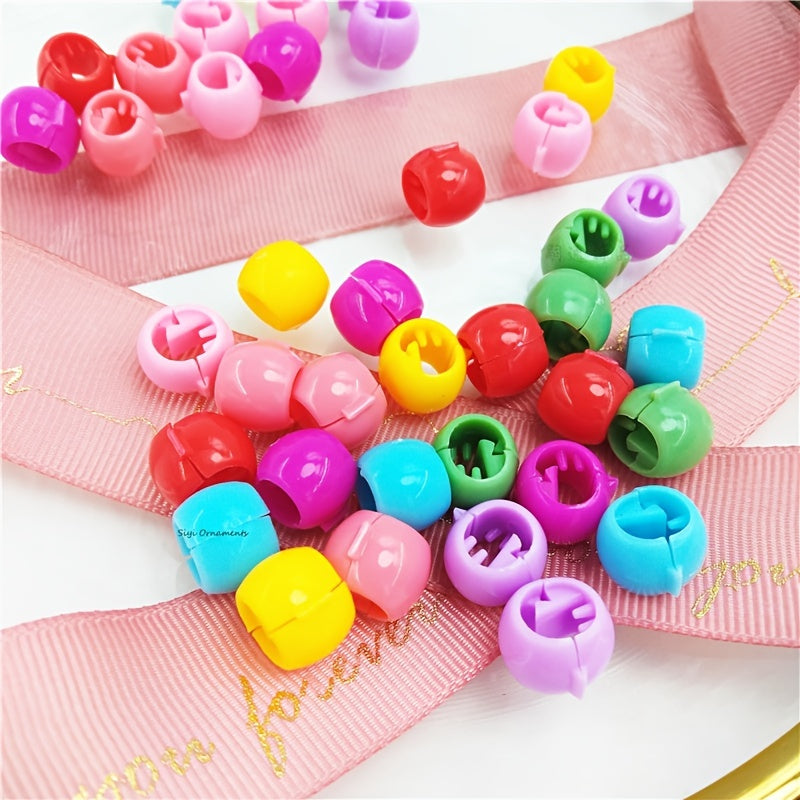 Mini Rainbow Hair Clips Small Plastic Hair Claw Clips Hair Accessories for Women