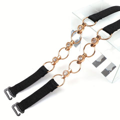 Non-slip Underwear Straps Chain Linked Shoulder Straps
