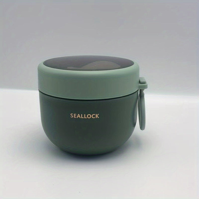 Plastic Thermal Lunch Box Insulated Lunch Cup for Camping Picnic Food Container