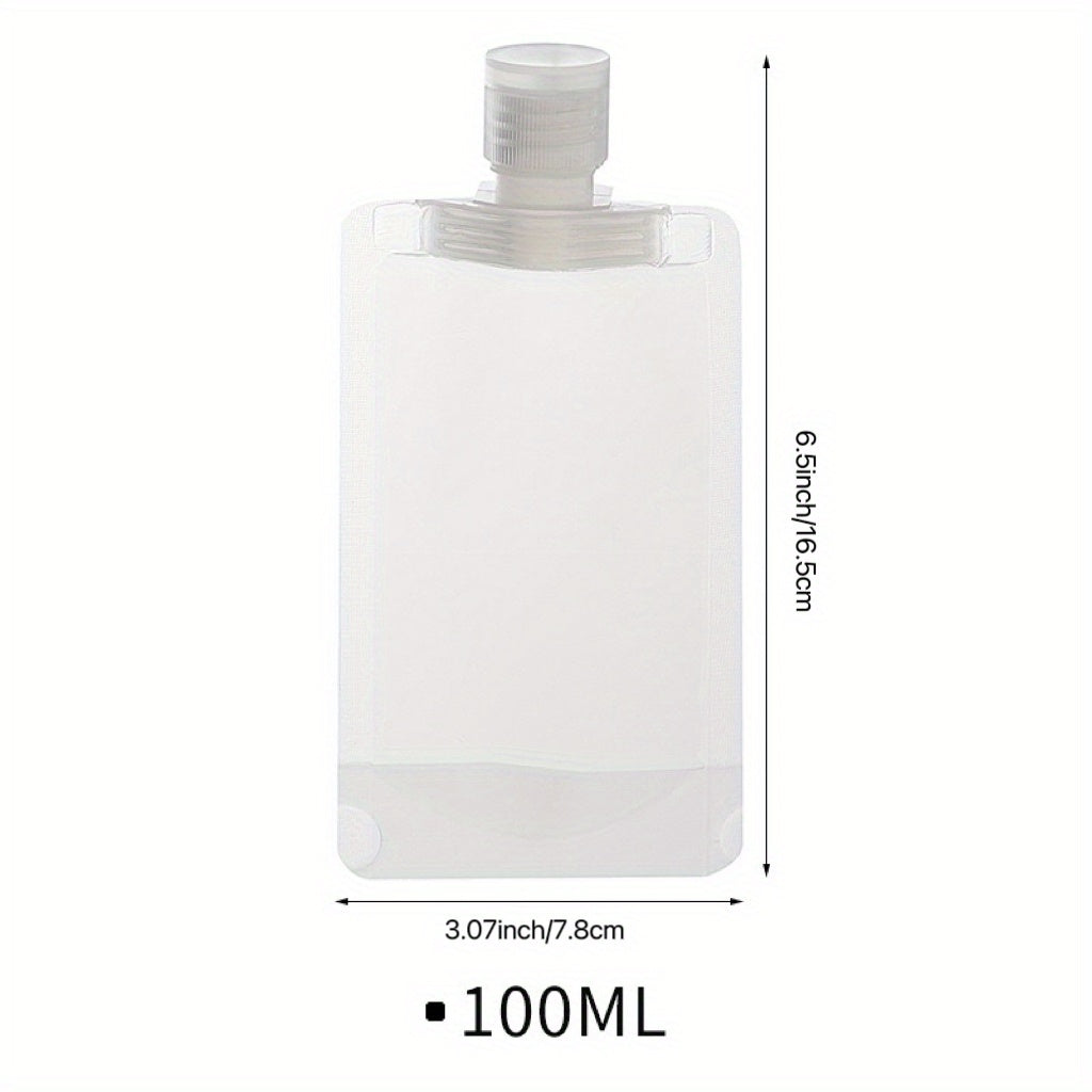 5 Pcs Travel Storage Pouch Lightweight Shampoo Container