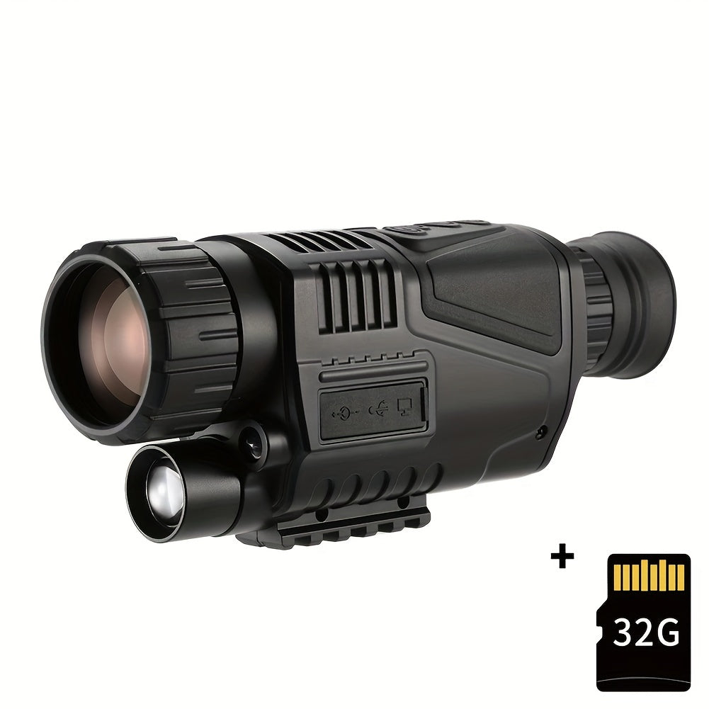HD 5x40 Night Vision Monocular 3X Digital Zoom Infrared Monocular