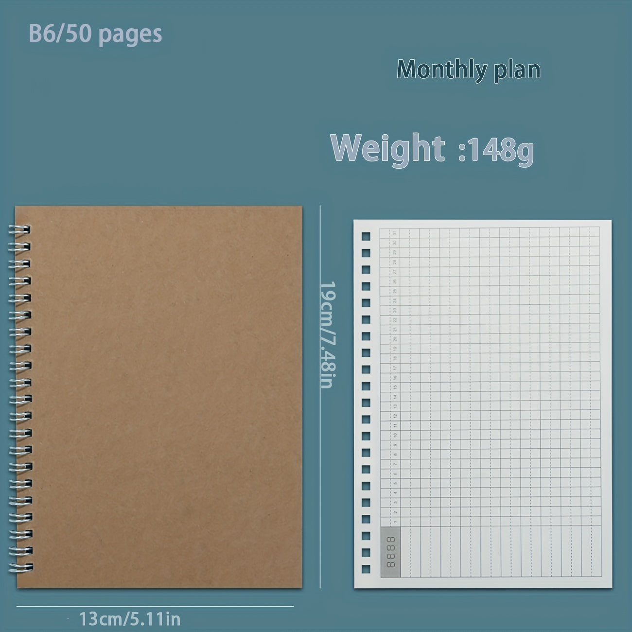 Personal Daily Planner Monthly Planner