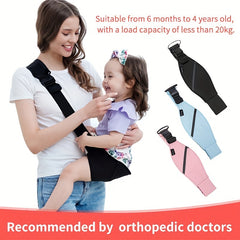 Dual Use Lightweight Baby Carrier Waist Stool Breastfeeding Cross Back Scarf