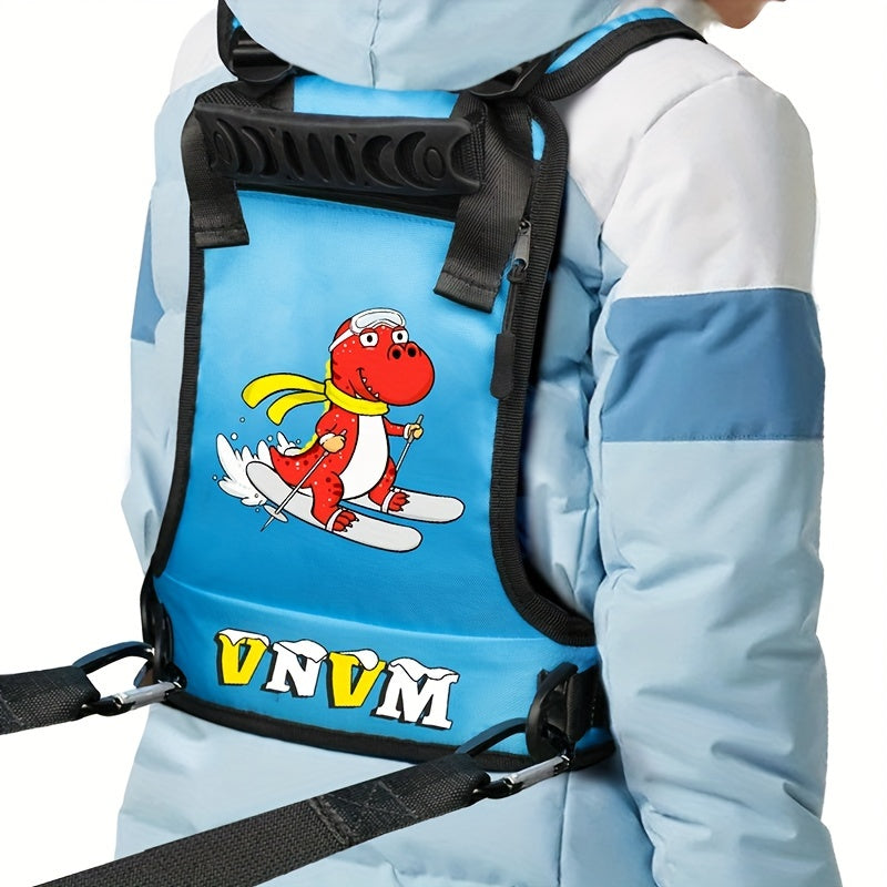 Skiing Trainer Snowboard Harness Cartoon Skiing Straps Training Tool