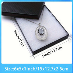 Cotton Filled Cardboard Jewelry Boxes 10 Packs for Necklace Bracelet Bulk