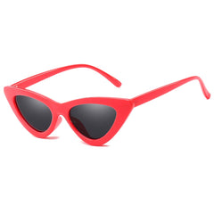 Vintage Cat Eye Sunglasses For Women Clout Goggles Plastic Frame