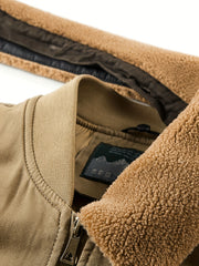 Men's Waterproof & Windproof Jacket With Detachable Warm Lining
