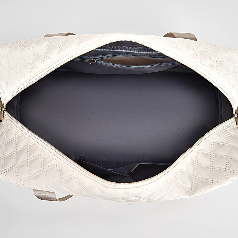 Women's Travel Duffel Bag with Wet Pocket & Shoes Compartment