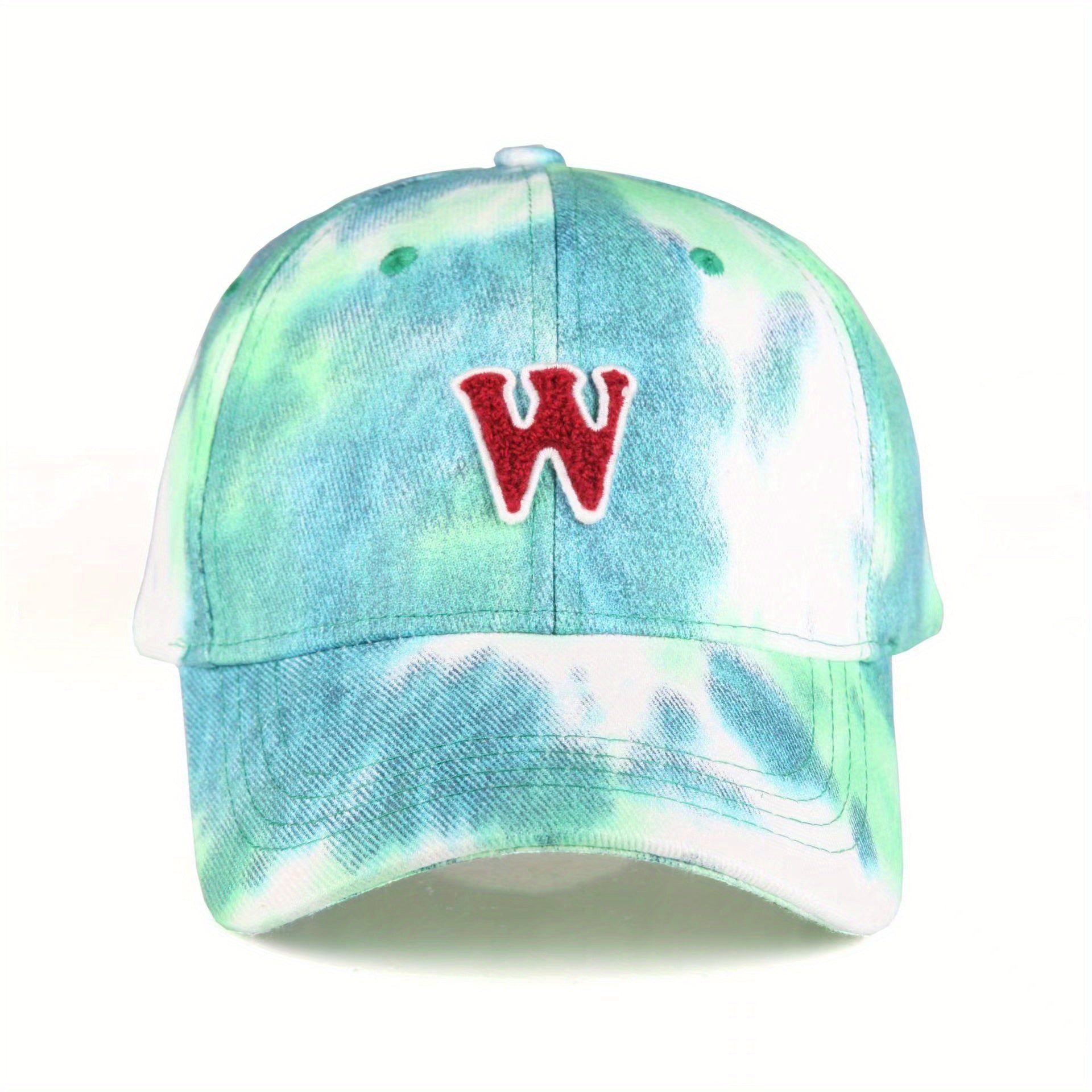 Mature Knitting Chinese Style Tie Dye Baseball Cap for Sunshade Workouts