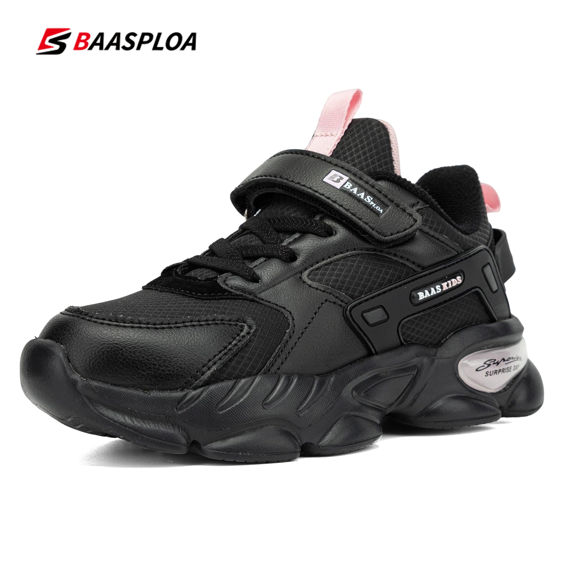 Baasploa Breathable Sneakers for Kids - Ideal for Running, Walking & Tennis