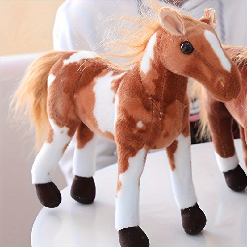 Pony Doll Children's Gift Small Doll Large Horse Plush Toy