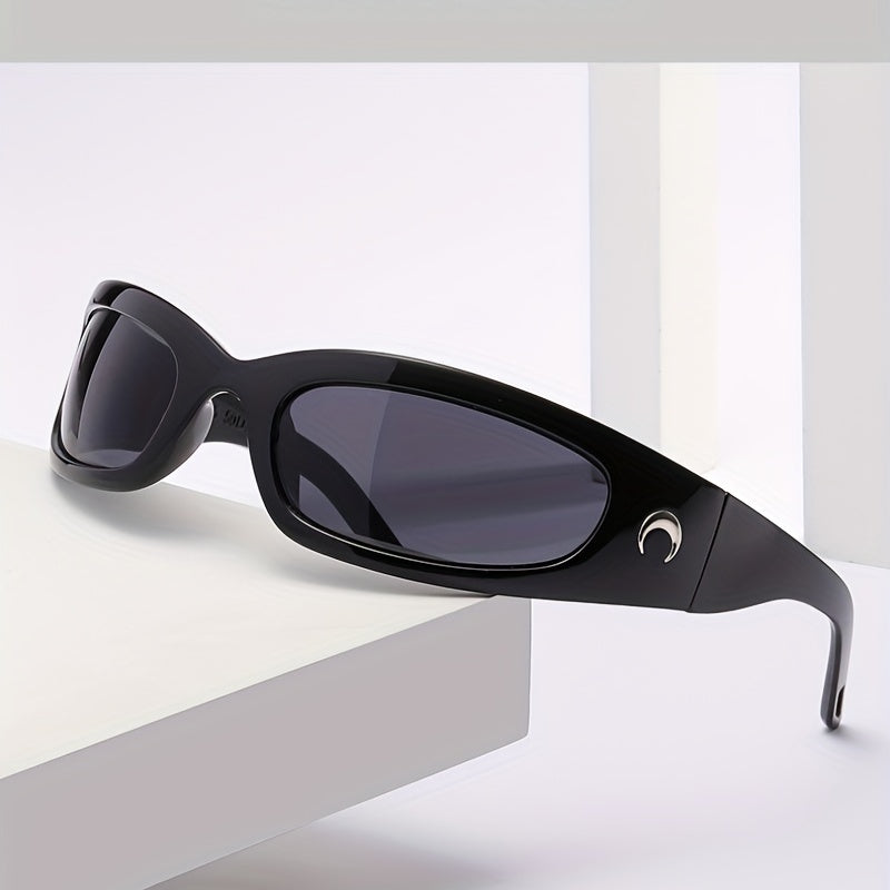 Y2K Wrap Around Sports Sunglasses UV400 Sun Shades For Cycling Fishing