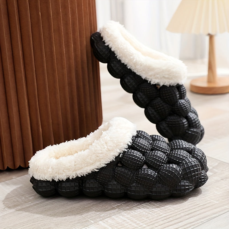 Women's Winter Fleece Anti Slip Slippers Warm Soft Comfortable Outdoor