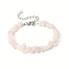 Natural Crystal Stone Irregular Bohemian Style Bracelet
