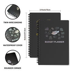1pc Budget Planner Manage Money Effectively Undated Monthly Finance Organizer
