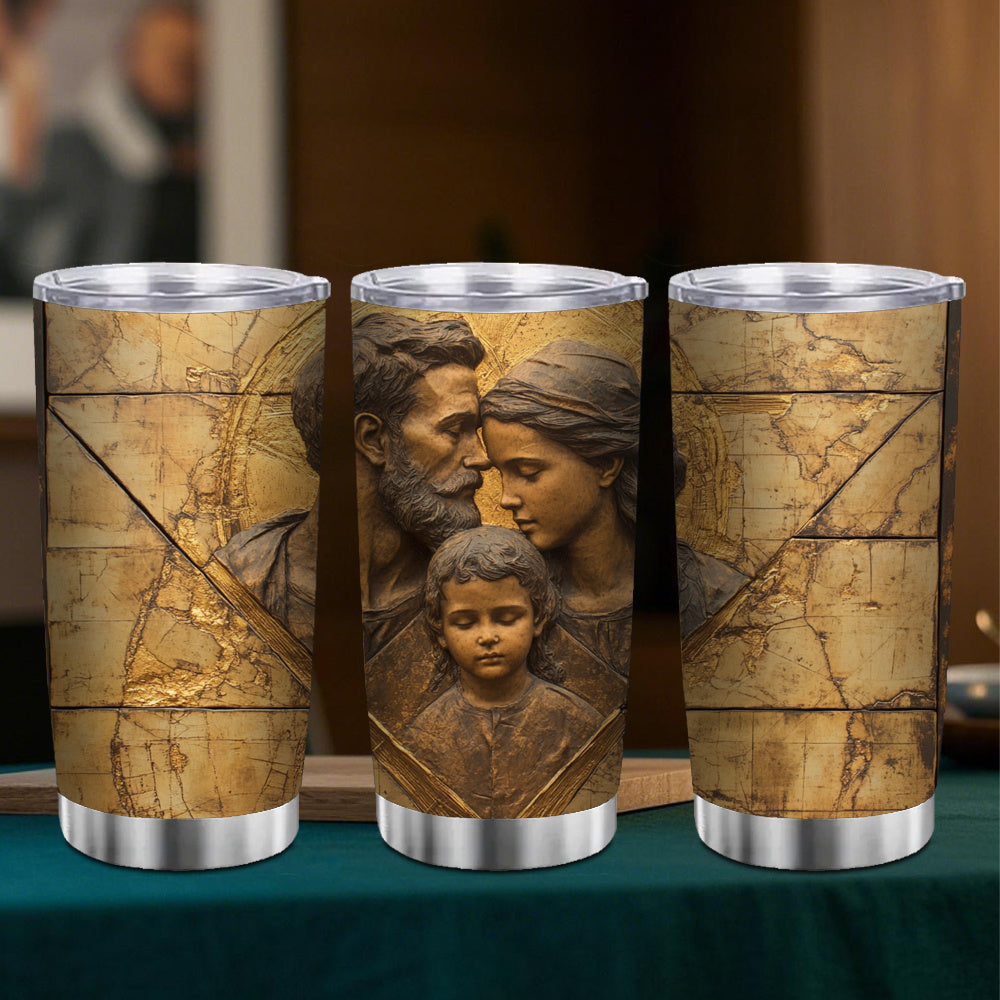 20oz Stainless Steel Vacuum Insulated Mug Holy Family