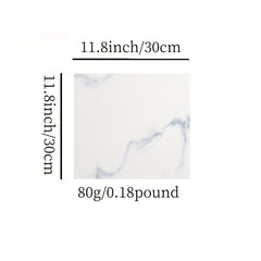10pcs Marble Adhesive Floor Tiles Vinyl Flooring Peel And Stick Floor Tiles