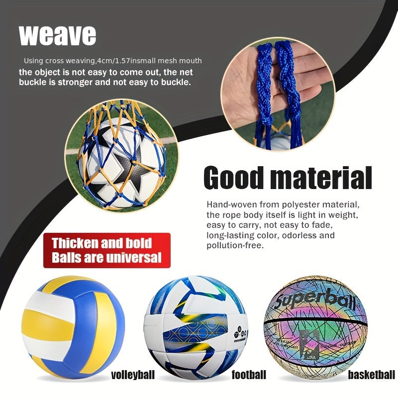 Mesh Ball Storage Bag Large Capacity for Training and Sports