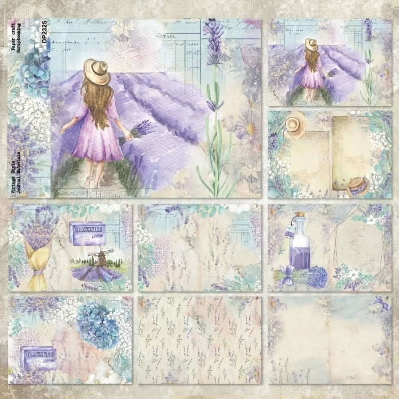 A5 Single Sided Pattern Paper DIY Photo Album
