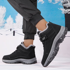 Women's Thermal Snow Boots Slip On Wear Resistance Warm Winter Boots