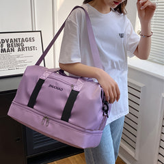 Portable Travel Bag Dry And Wet Separation Bag Large Capacity