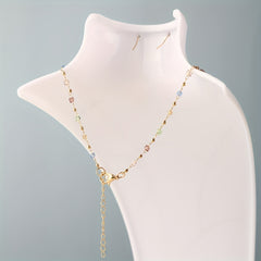 Plastic Neck Earrings Necklace Display Stand 1pc